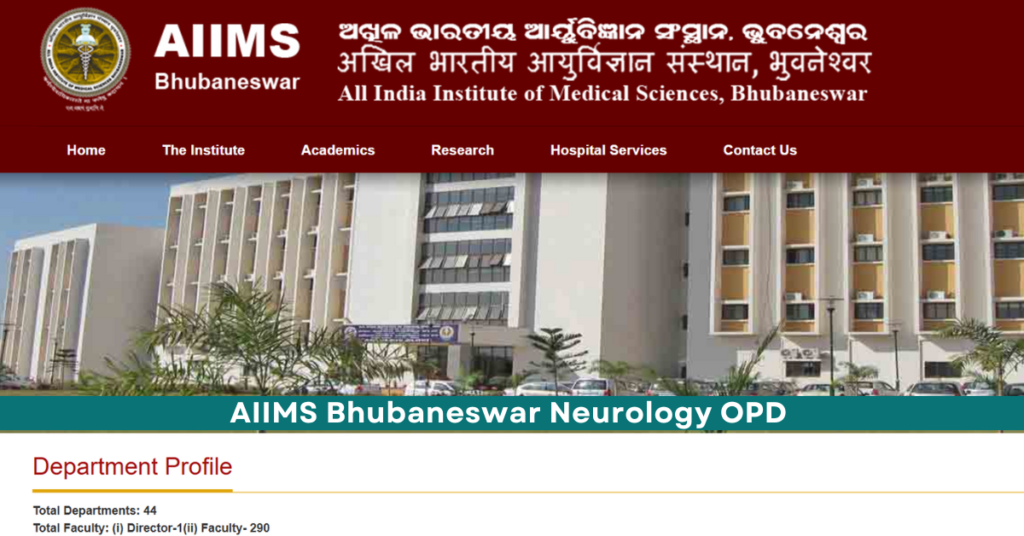 AIIMS Bhubaneswar Neurology OPD Schedule